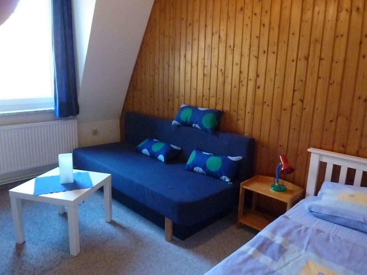 Ferienwohnung Ehemaliges Waldkurhaus Drangstedt Exterior foto