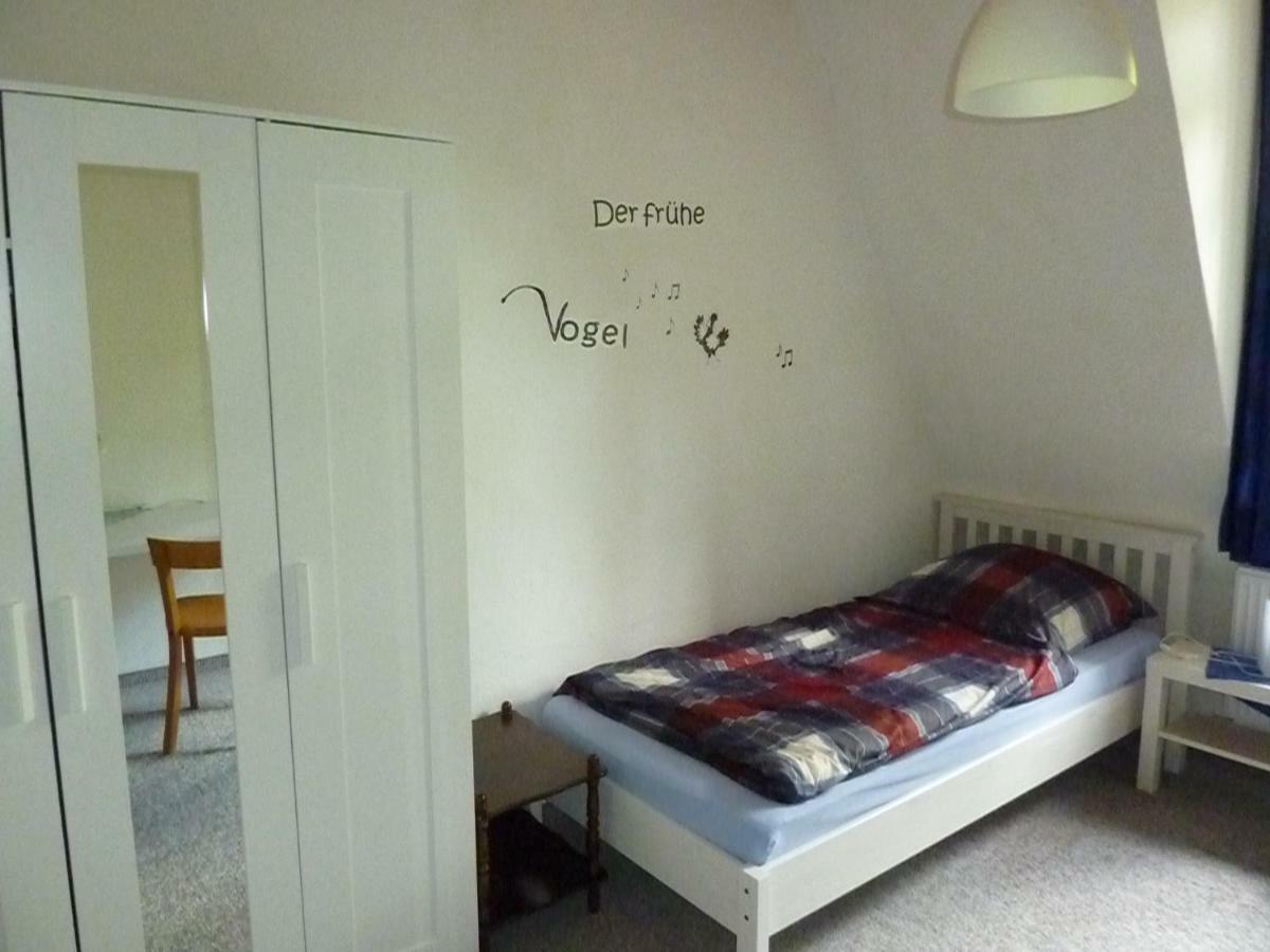 Ferienwohnung Ehemaliges Waldkurhaus Drangstedt Exterior foto